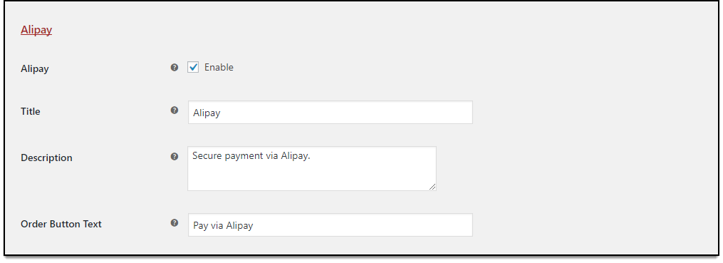Stripe Payment Gateway Plugin for WooCommerce - Alipay