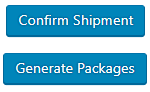 Confirm Shipment and Generate Packages