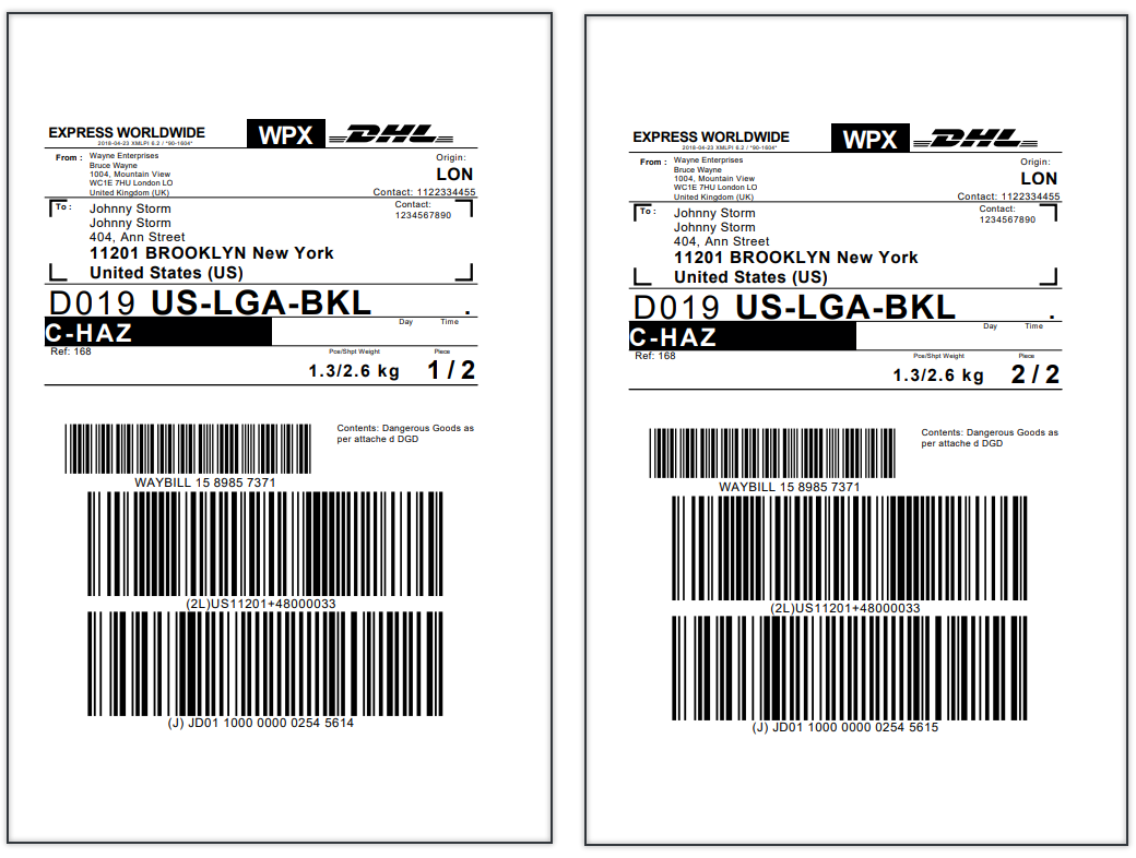 WooCommerce DHL Express | Shipping Labels