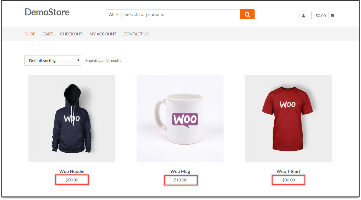 WooCommerce Price Adjustment | Initial product prices
